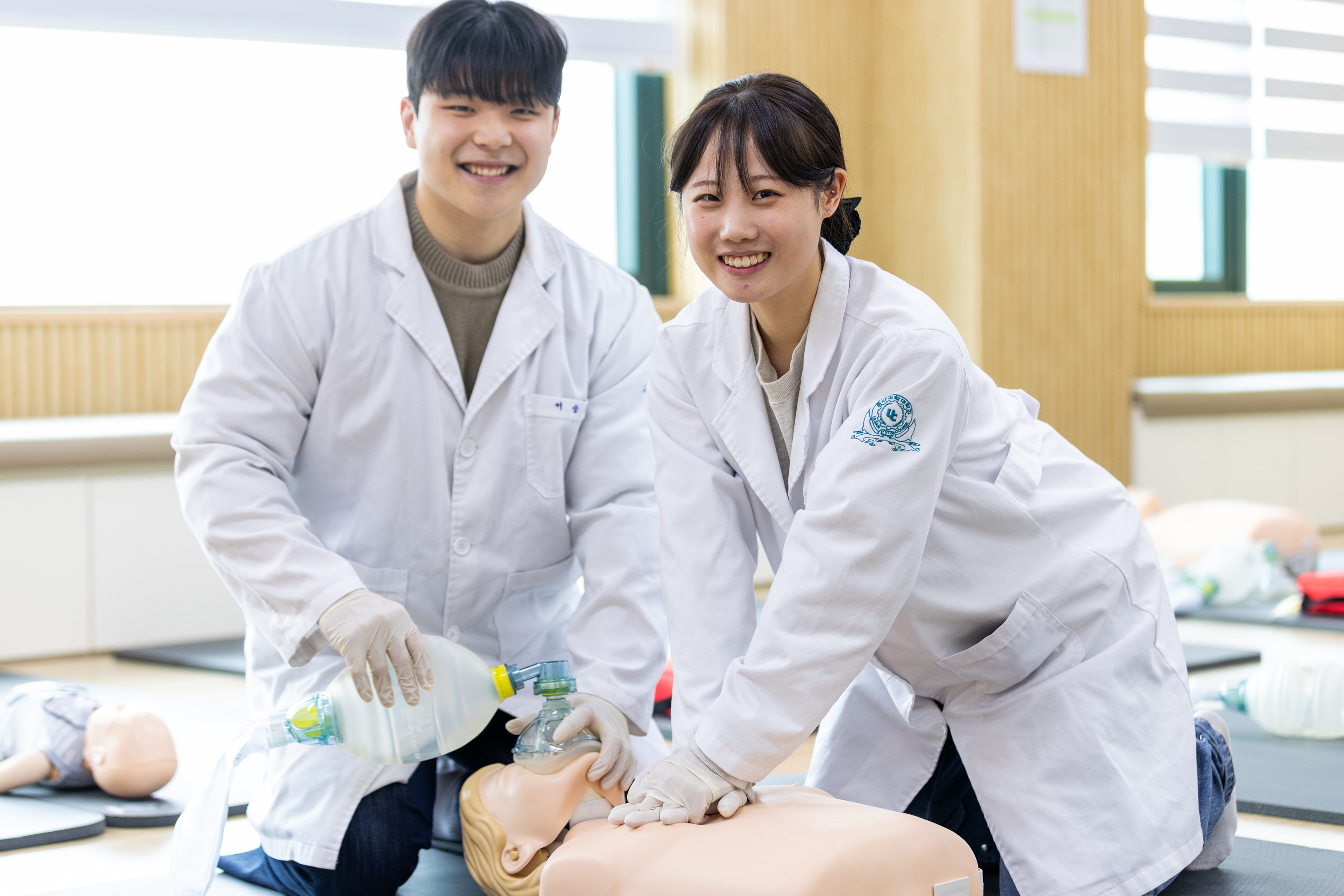 간호학부 학생들